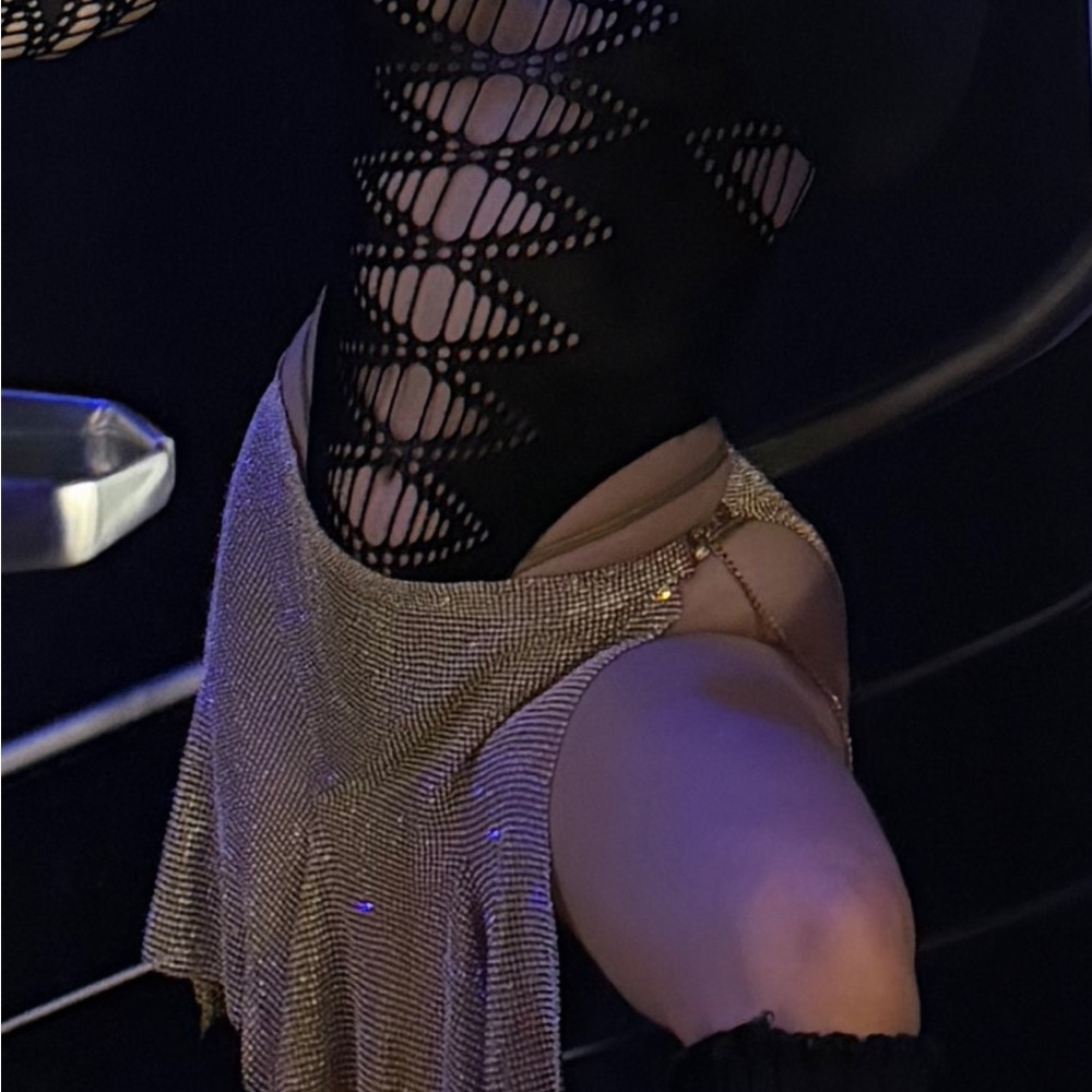 Black Sexy Exotic Lingerie bodysuit & shrug